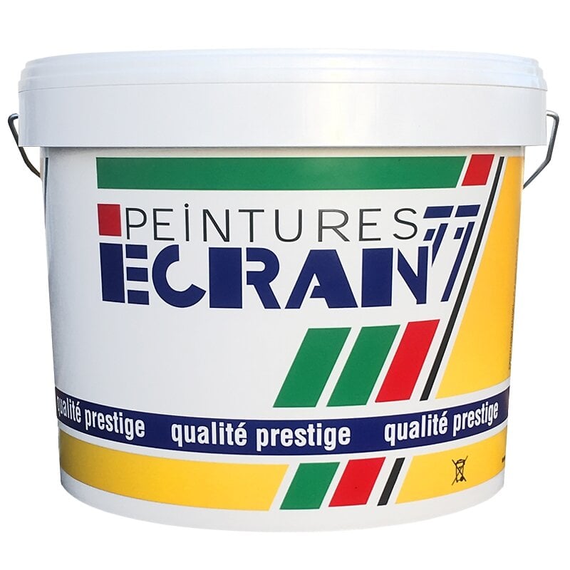 ECRAN77 - Peinture professionnelle mat, murs et plafonds, résine alkyde - Mat Alkyde ECRAN 77 15 litres Blanc - large