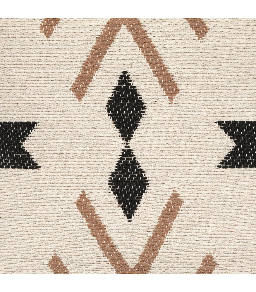 ATMOSPHERA - Coussin déhoussable motifs Jacquard Loft 45 x 45 cm - large