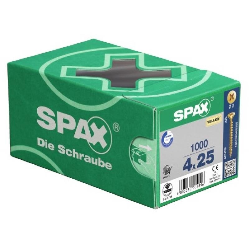 SPAX - Vis à bois réf 1081020 - large