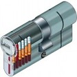 ABUS - Cylindre D6 PS 30 x 60 Nickelé avec protection par pré-casse 5 clés réversibles et code card - vignette