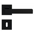 KARCHER - Béquille double sur rosaces carrées série ER 46 Q Seattle finition noir Cosmos fonction clé L - vignette