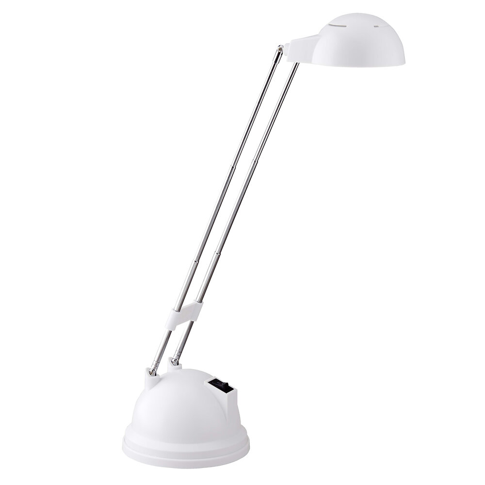 BRILLIANT - KATRINA Lampe à poser Blanc plastique/métal - large