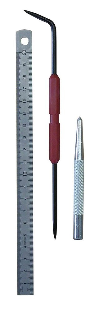 Réglet métallique 20cm - Oftal