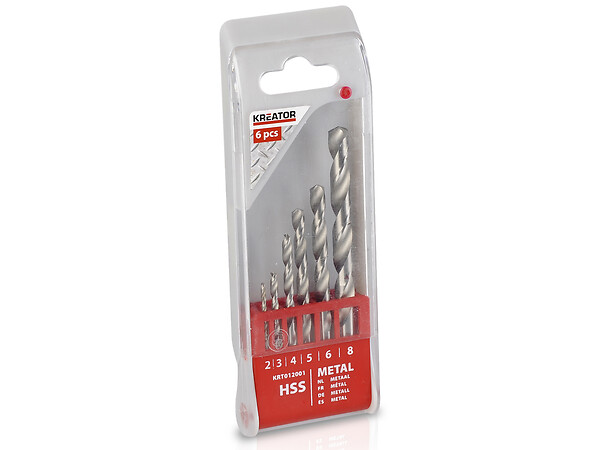 Coffret de 6 forets métaux Cobalt - 706C