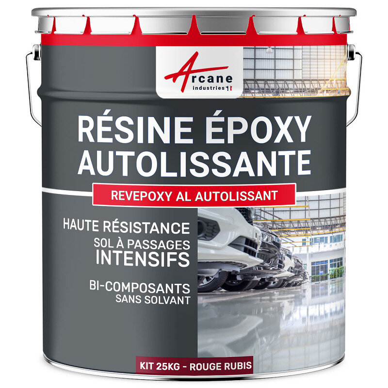 Resine Epoxy Haute Resistance Chimique - REVEPOXY HRC - Gris Clair - 10 kg  - ARCANE INDUSTRIES