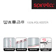 SPIRELLA - Spirella Rideau de douche Polyester PRINCESS 180x200cm Multicolr - vignette