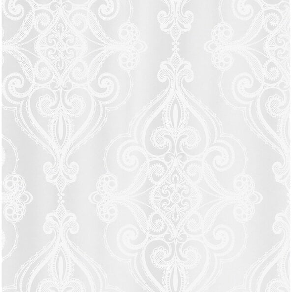 SPIRELLA - Spirella Rideau de douche Polyester RIVOLI 120x200cm Blanc - large