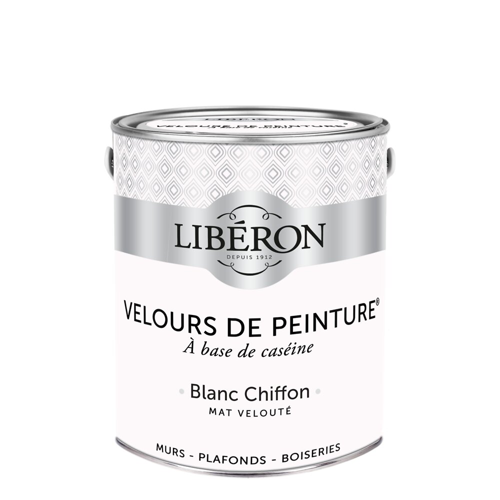 LIBERON - Velours de peinture - Mat - Blanc chiffon - 2.5L - large