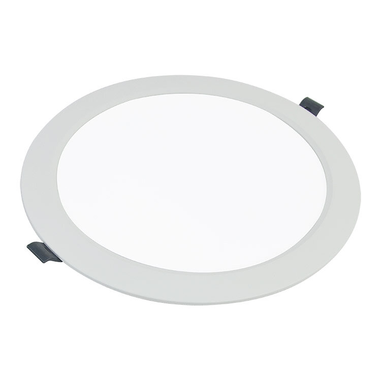 LAMPESECOENERGIE - Lot de 10 Spot Encastrable LED Downlight Panel Extra-Plat 12W Blanc Neutre 4200-4500K - large