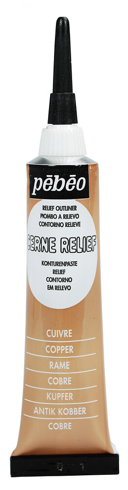 PEBEO - Cerne Relief Cuivre tube 20ml - large