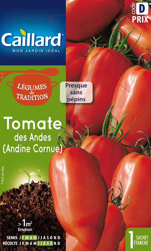 CAILLARD - Tomate des Andes - Andine Cornue - large