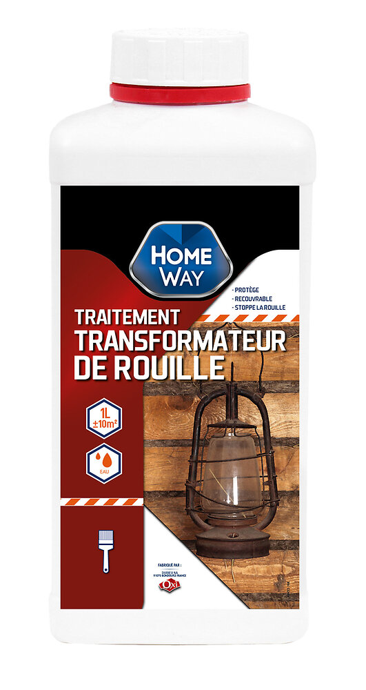 HOMEWAY - Transformateur rouille renovateur homeway 1l - large