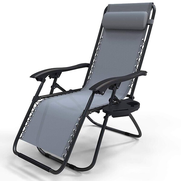 Chaise longue Relax chaise solaire 120kg Chair Chaise confortable pliable  en bois noir Avec mains courantes 2 pièces