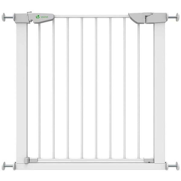 Barrière de sécurité enfant extensible Barrière d'escalier fermeture facile  H.84 x l.180 cm