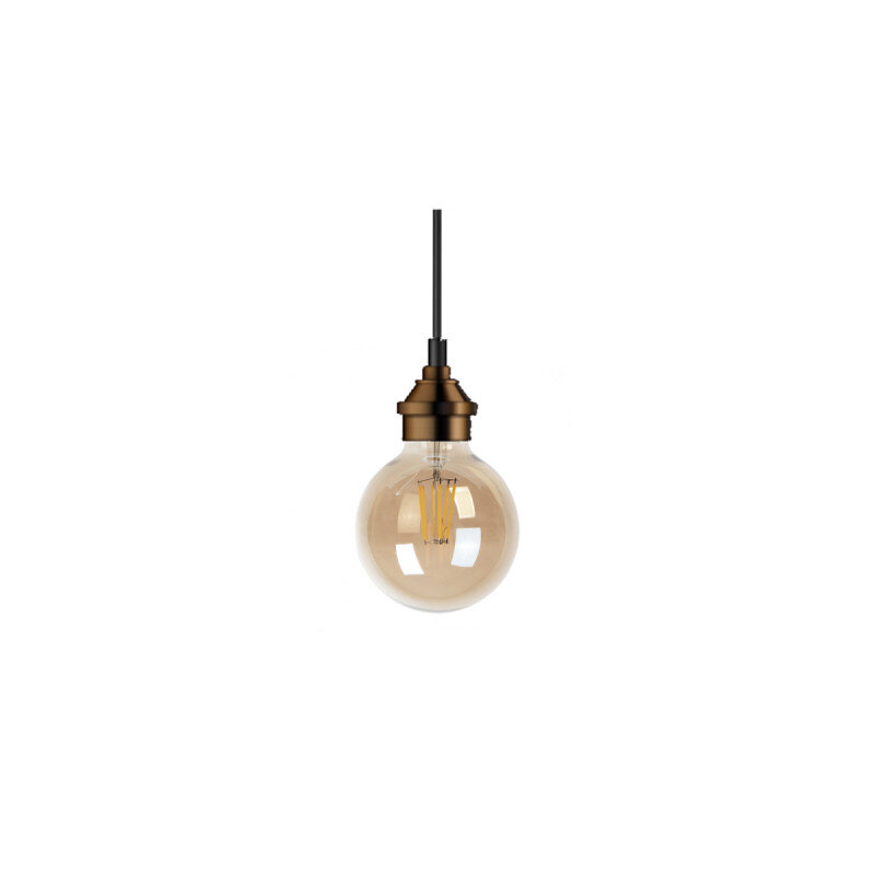 XXCELL - Ampoule LED globe fumée XXCELL - 8 W - 720 lumens - 4000 K - E27 - large