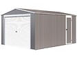 HABITAT ET JARDIN - Garage métal "Nevada" avec porte roulante - 15,61m² - vignette