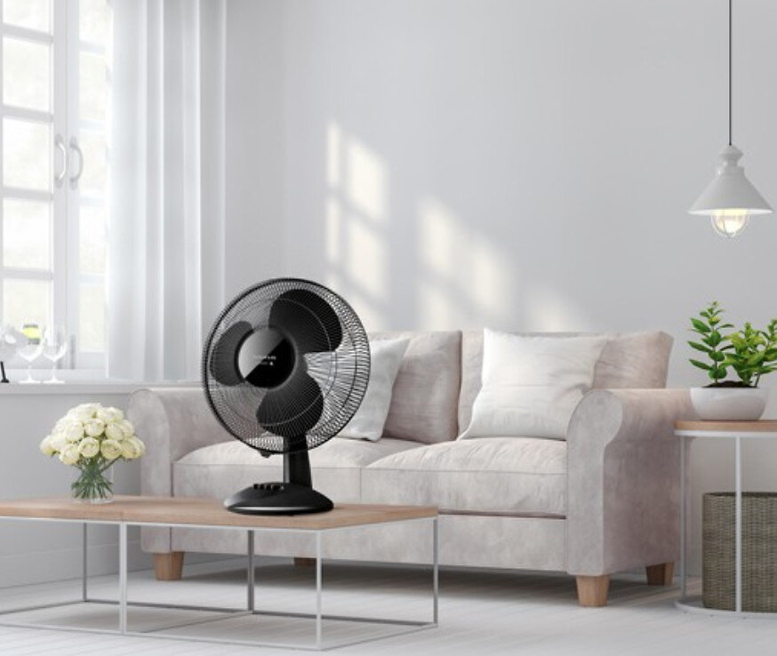 TAURUS ALPATEC - ventilateur de table 40cm 40w noir - greco 16 elegance - large