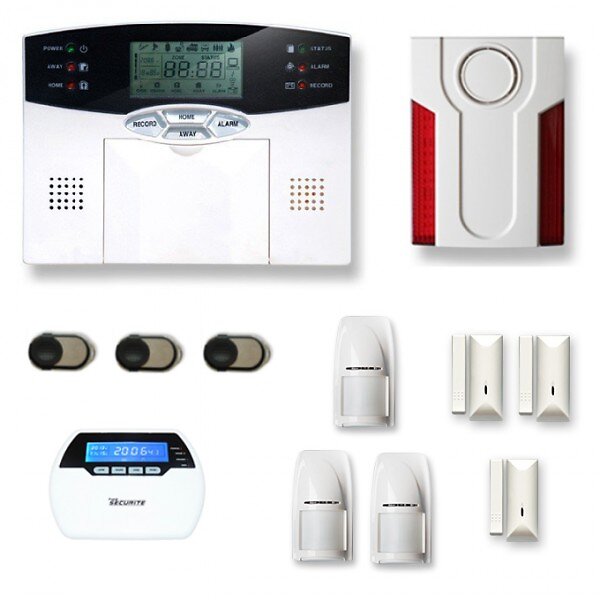 TIKE SECURITE - Alarme maison sans fil MN21 Compatible Box internet - large