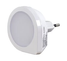 Veilleuse Prise LED 1W Ovale avec Capteur Crépusculaire 220V - SILAMP