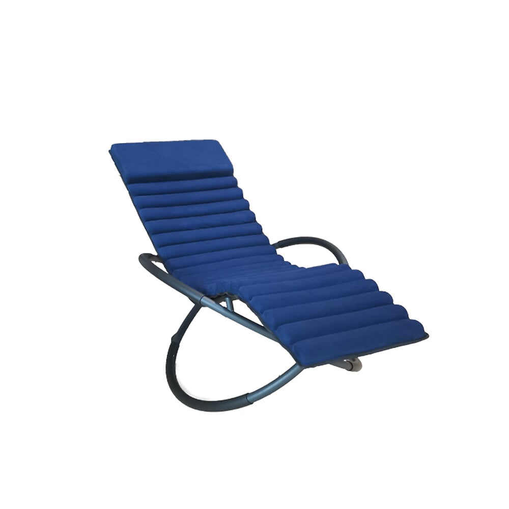 bain de soleil à bascule swing luxe monaco - bleu - 14-700895