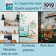 1919 BY MAULER - Vernis Bois, Cuisine, Bains, Surface Peinte - Anti-tache - "le Suprême" 1l Incolore Mat 1919 By Mauler - Pv Contact Alimentaire - vignette
