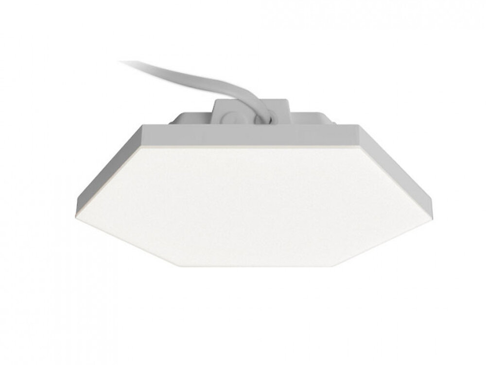 SEVENON - Extension hexagonale de base LED, blanc 160x185mm - large
