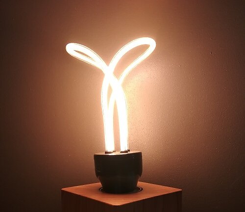 GIRARD SUDRON - Ampoule Silhouette 'Butterfly' Filament LED 8W - large