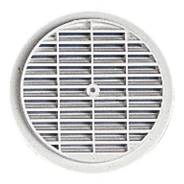 NICOLL - Grille ronde pour tuyau fibre-ciment avec moustiquaire