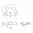 PLANETE_BAIN - Lavabo ergonomique PMR 66 cm - vignette
