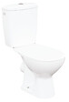 ONDEE - Pack WC SIMIA sans bride Sortie Horizontale -H78,5xl35x66,5cm -Céramique blanche - vignette