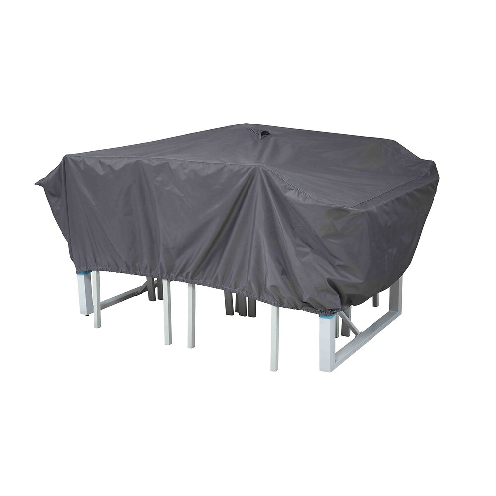 OVIALA - Housse de protection table de jardin 180 x 110 cm - large