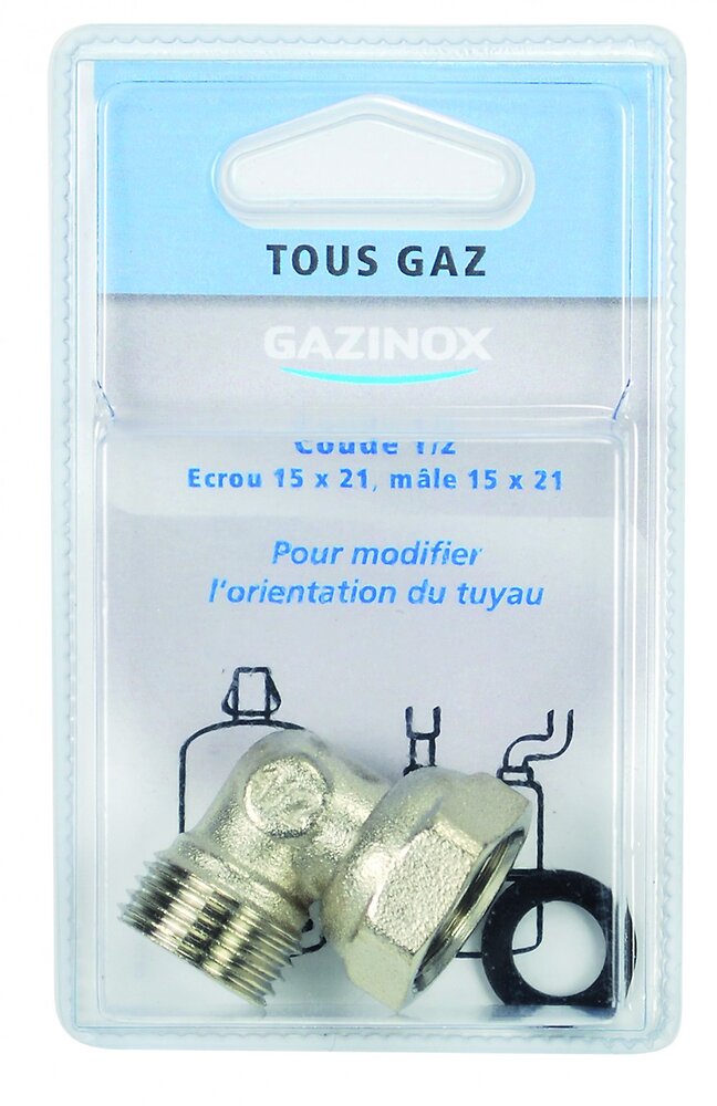 GAZINOX - Coude Pour Tout Type De Gaz Pour Gazinière, Gazinox - large