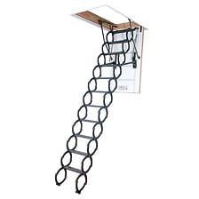 Escalier Escamotable métal - Hauteur sous plafond 3.05m - Trémie 92x130cm -  LML92130-3