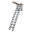 Matisere - Escalier escamotable acier - Ouverture du plafond de 70 x 120cm - LST70120-300 - vignette