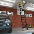 Matisere - Escalier escamotable acier - Ouverture du plafond de 70 x 80cm - LST7080/330 - vignette
