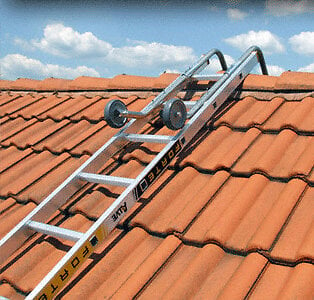 Crochets de faitage pour échelle de toit Safein, adaptateur de toit  garantie 5 ans, crochet de faîtière acier - Hostrom