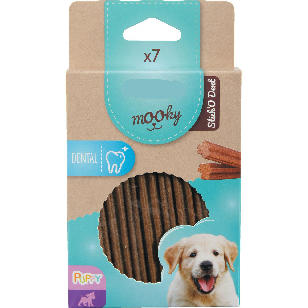 ANIMALLPARADISE - 21 sticks o dent Friandise pour chiot "Mooky puppy dental" - large