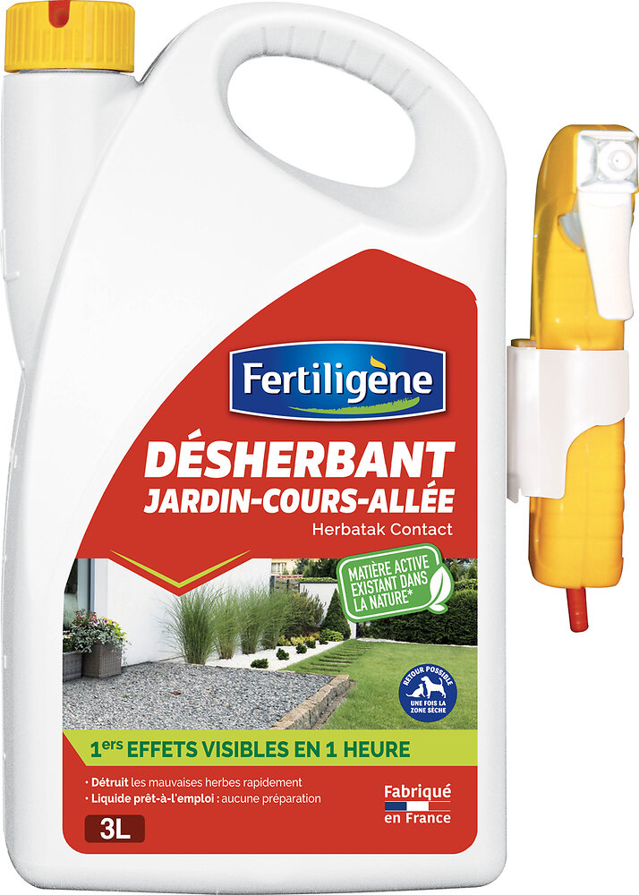 Désherbant cours allées et terrasses 3L | Bricomarché