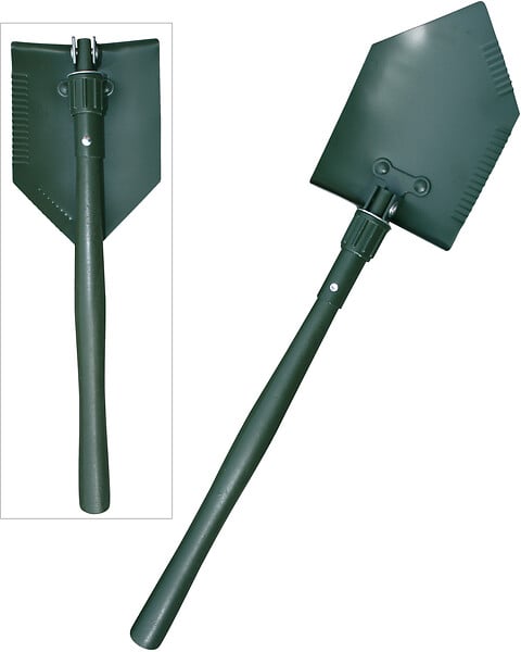 Pelle Pioche Pliante Mil-Tec – 3 Parties – Housse Incluse – 28cm – 992g