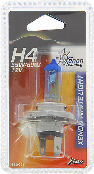 XLTECH - XLTECH Xenon White Light 1 H4 12V 60/55W H4 - large