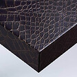 DIMEXACT - Dimexact Adhésif Décoratif Chocolat Peau De Crocodile Pour Rénovation De Meubles Et Murs, De L : 1.22 M X H : 2.5 M, En Rouleau - vignette