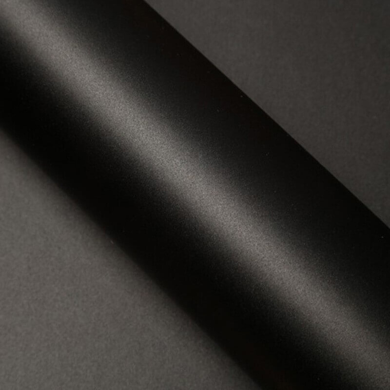 DIMEXACT - Dimexact Covering Voiture Noir Mat 2d, De Largeur : 1.52 M X Longueur : 0.5 M, En Rouleau - large