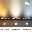 VISION EL - Ampoule LED B22 12W Ronde éclairage 100W 73938 - Blanc Chaud 3000K - vignette