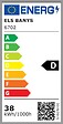 ELS BANYS - reglette led smd 2X18W - vignette