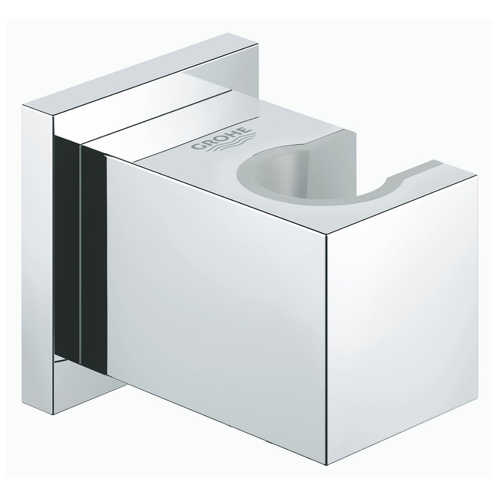GROHE - Douchette 1 jet Vitalio Joy Cube Stick chromé avec flexible 200 et support carré - large