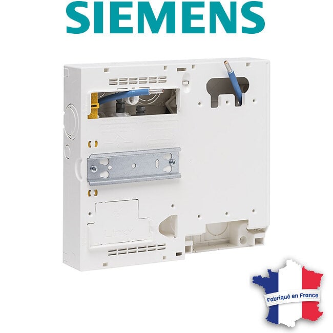 SIEMENS - Platine pour compteur électronique CE et LINKY + disjoncteur EDF-SIEMENS - large