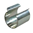 TECPLAST - Lot de 20 clips pour bâche serre 30mm x 30mm - Haute Qualité TECPLAST 30CP - Clips de fixation métal revêtement Zinc - vignette