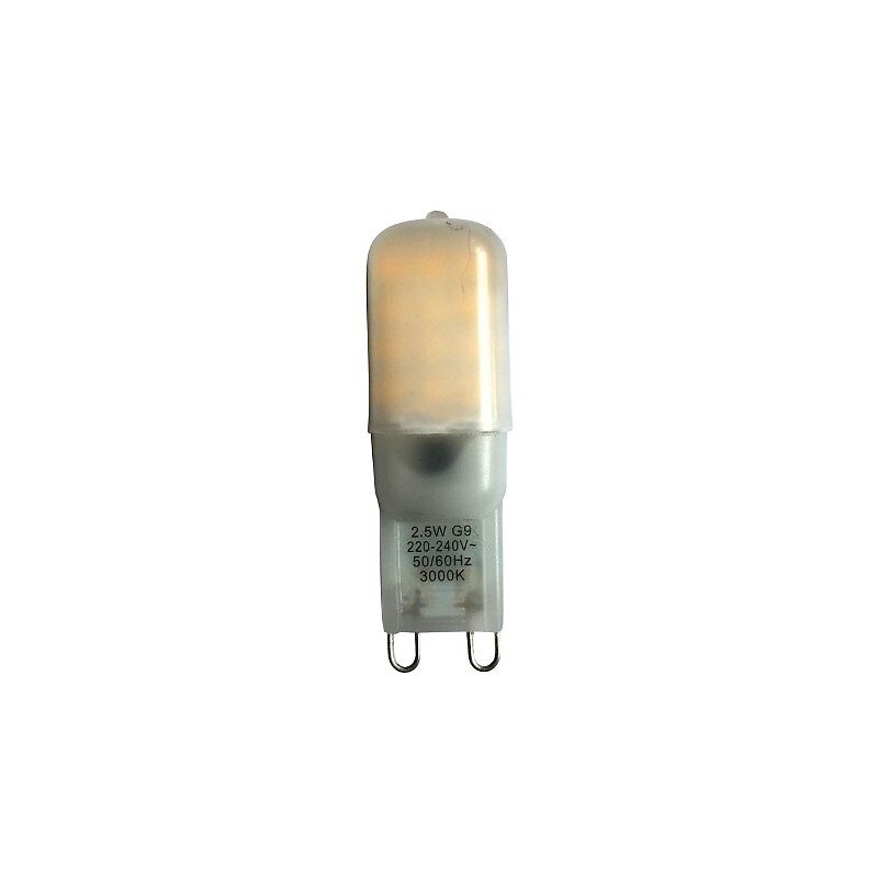 Ampoule BLISTER à LEDS, G9, 2.5W, 3000K, 210lm