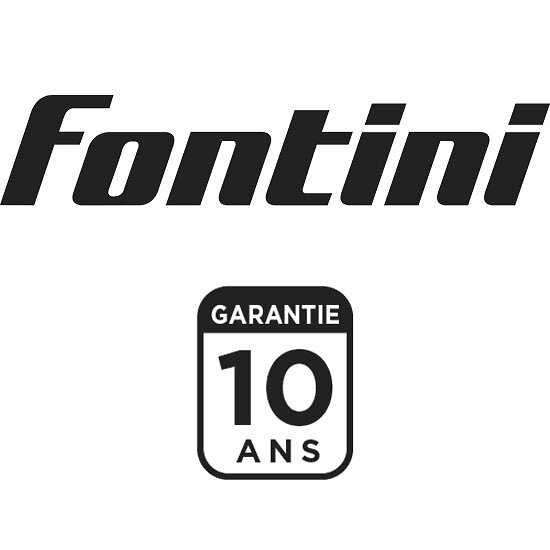 FONTINI - GARBY - Bouton Poussoir Porcelaine Blanche 10A-250V Réf. 30310173-FONTINI - large