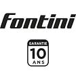 FONTINI - GARBY - Bouton Poussoir Porcelaine Blanche 10A-250V Réf. 30310173-FONTINI - vignette